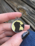 Great Ace Attorney Inspired Silhouette Pendants