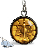 Scales of Justice Pendant