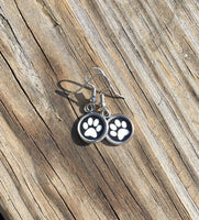 Animal Lover's Dog/Cat Pawprint Earrings