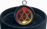 Flame Transmutation Circle Pendant