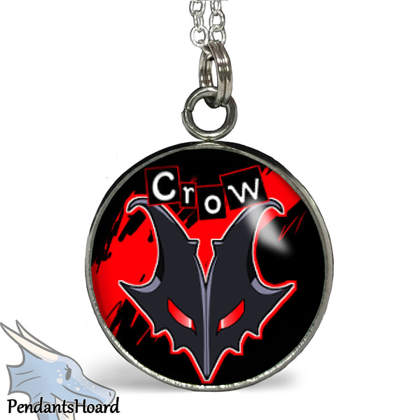 Black Mask Crow Pendant **2 Variants**