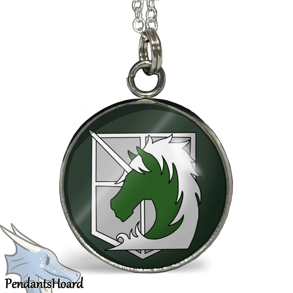 Attack on Titan Inspired Military Police Pendant