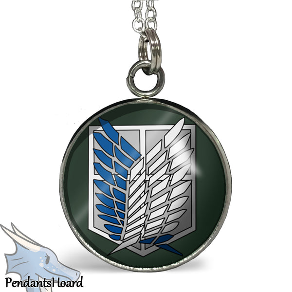 ATTACK ON TITAN NECKLACE Key Silver or Brass Color Pendant Cord Eren Yeager  NEW | eBay