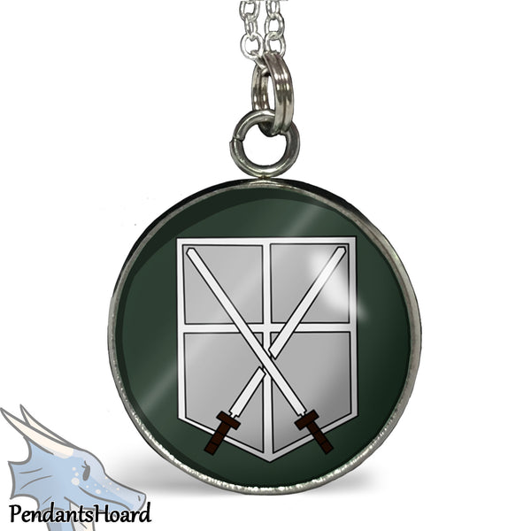 Attack on Titan Inspired Cadets Pendant